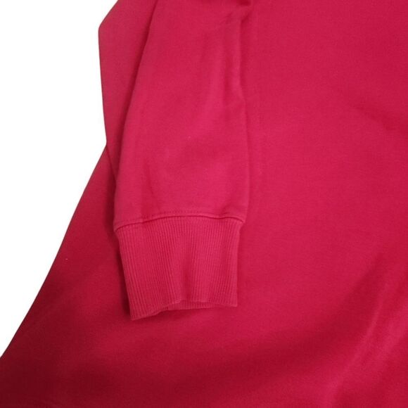 Woman Within Sweatshirt Medium 14 16 Lot of 2 Red Gray Design - Picture 3 of 8